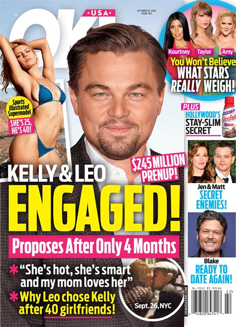 Finally Off The Market! Leonardo DiCaprio And Girlfriend Kelly Rohrbach ...