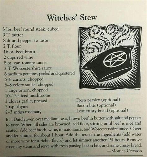 Pin by Dani Petrie on Soups | Kitchen witch recipes, Kitchen witch, Wicca recipes