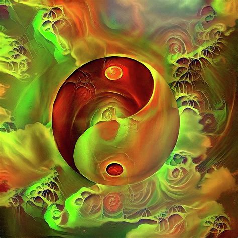 Yin - Yang. Balance Digital Art by Bruce Rolff - Pixels