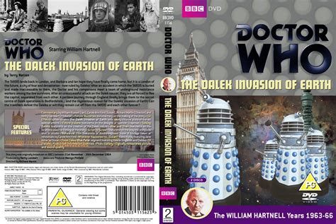 The Dalek Invasion of Earth - R2 DVD / Official BBC style