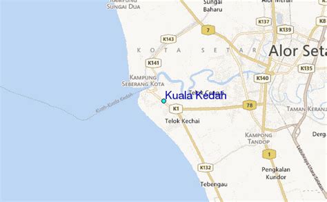 Kuala Kedah Tide Station Location Guide