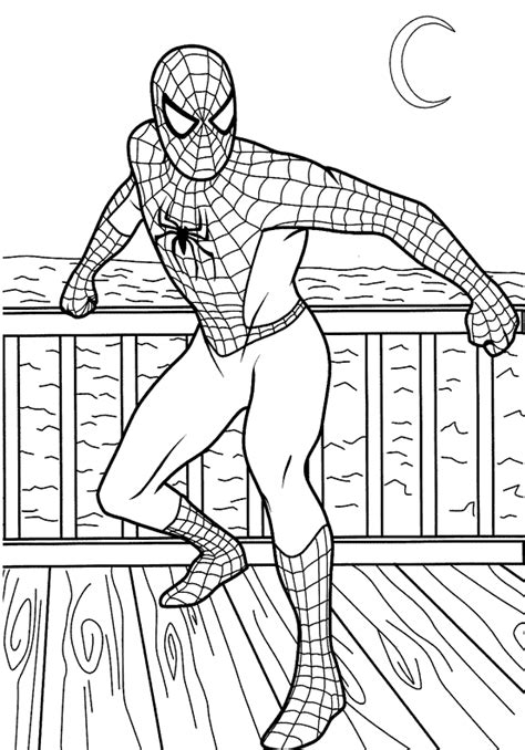 Coloring Pages Fun: Spiderman Coloring Pages