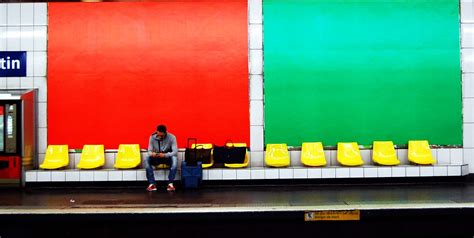 Colour in the Metro | The Paris Metro looks better without a… | Flickr