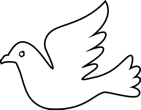 Choose Peace Dove Coloring Page ⋆ coloring.rocks!