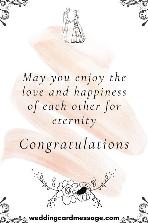 49 Wedding Wishes for the Bride and Groom - Wedding Card Message | Wedding wishes quotes ...