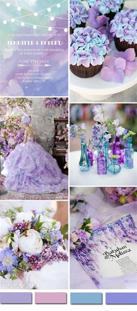 2016 wedding color ideas gorgeous purple wedding color palettes – Artofit