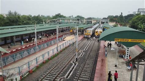 UP THROUGH TRAIN AT BARRACKPORE RAILWAY STATION, NO 3 PLATFORM #subscribetomychannel - YouTube