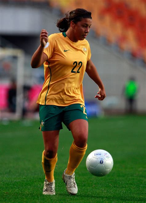 10 Years Ago Today Sam Kerr Scored Her First Goal As A Matilda