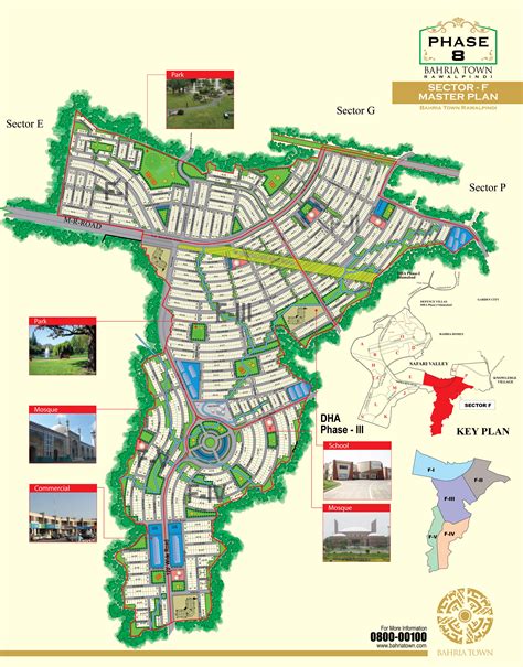 Bahria Town Rawalpindi and Islamabad Maps - Manahil Estate