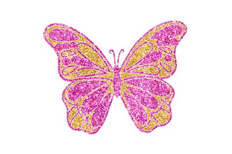 Glitter Butterfly Clipart PNG, Butterfly PNG 15675231 PNG