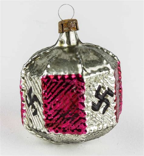 GERMAN "SWASTIKA" CHRISTMAS TREE ORNAMENT