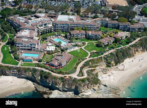 AERIAL VIEW. Montage Laguna Beach: a luxurious hotel in an idyllic location. Laguna Beach ...