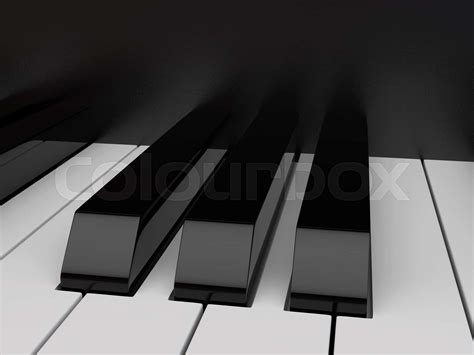 piano keyboard | Stock image | Colourbox