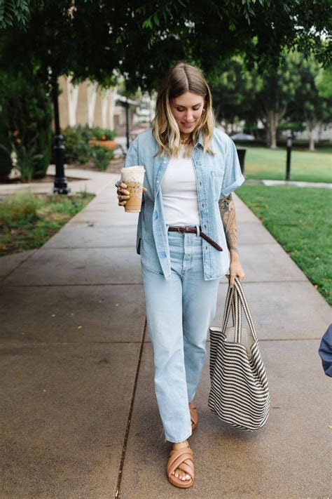 A Denim-on-Denim Look To Repeat All Summer Long | Denim on denim looks ...