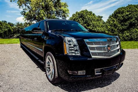 Black Escalade Limo - ET Limos