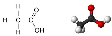 Structural Formula Of Ethanoic Acid