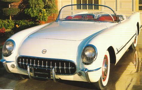 Photo: 53 Corvette White 1 | 53/62 Scripts, Emblems album | mofobow ...