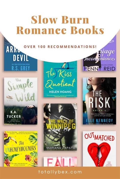 100+ of the Best Slow Burn Romance Books | Totally Bex