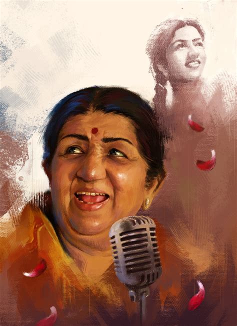 ArtStation - LATA MANGESHKAR