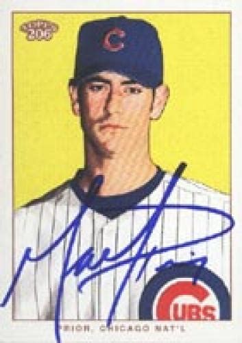 Mark Prior Baseball Slabbed Autographed Cards