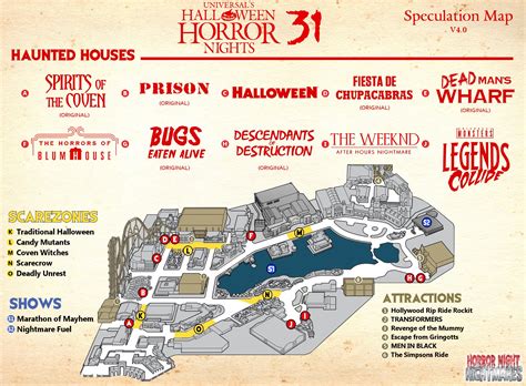 Halloween Horror Nights 31 Rumor Update: All Houses Possibly Revealed ...