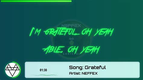 NEFFEX - Grateful || Lyrics Song - YouTube