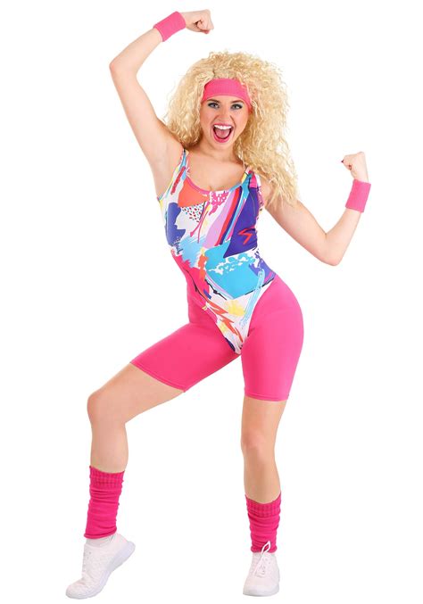 Adult Women's Jazzercise Costume