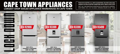 Our sale continues as the lockdown... - Cape Town Appliances