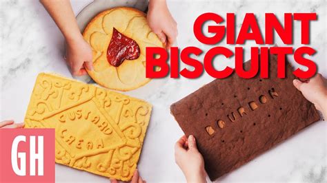 Three Giant Biscuits | Good Housekeeping UK - YouTube