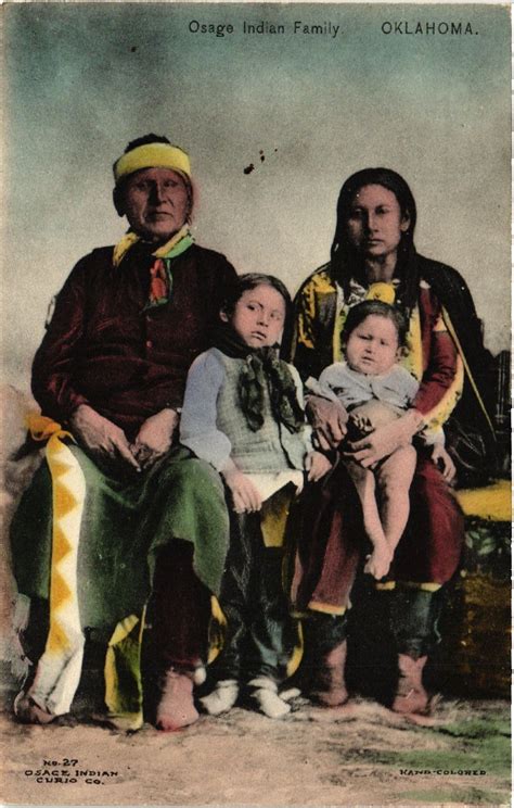 Osage family, Oclahoma | American indian history, Indigenous north ...