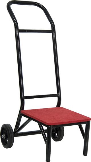 Transport Dolly for Moving Stacks of Stacking Banquet Chairs