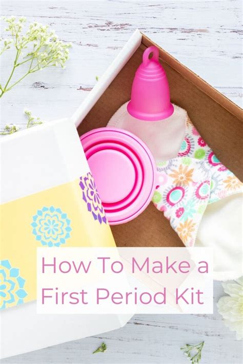 How To Make A First Period Kit For Tweens - Mama Knows It All