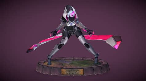 Project Evelynn [League of Legends custom skin] - 3D model by Yoru ...