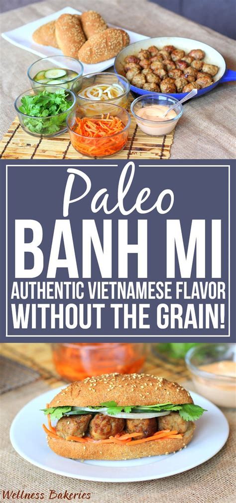 Paleo Bánh Mi Sandwich - Wellness Bakeries