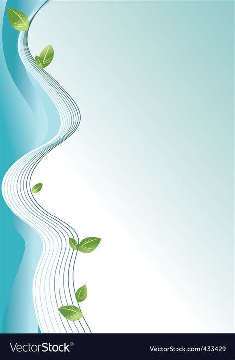 Wave border Royalty Free Vector Image - VectorStock