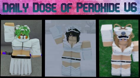 Daily dose of Peroxide V6! - YouTube