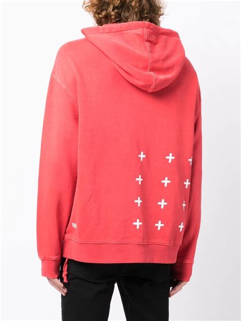 Ksubi 4x4 Biggie Logo-print Hoodie In Red | ModeSens