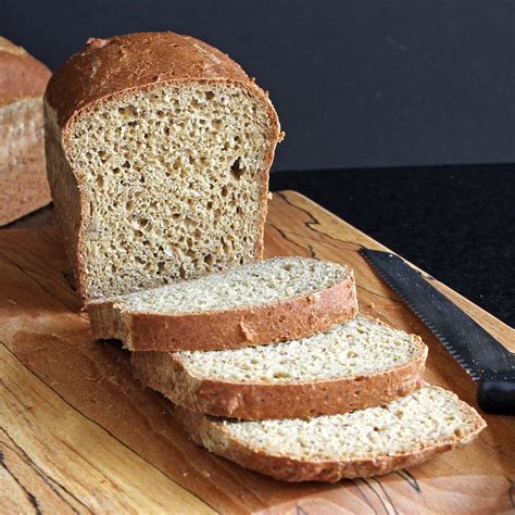 Incredible Gluten Free Wholemeal Brown Bread - an easy to bake recipe full of wholegrain ...