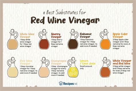 8 Best Red Wine Vinegar Substitute Choices - Recipes.net