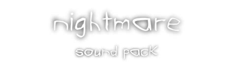 Nightmare: Horror Sound Pack by Cyrex Studios