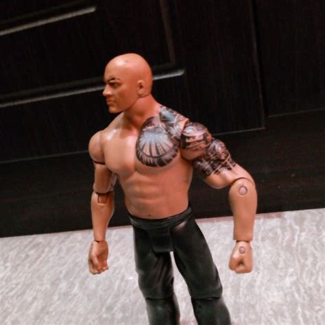 The Rock - WWE Action Figure on Carousell