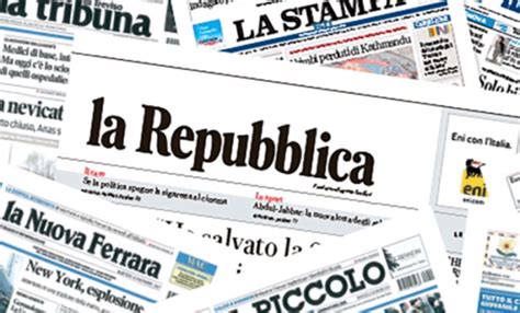 “La Repubblica”: one of the most important Italian newspapers - English NEWS