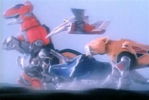 What I like about the MMPR Zords is despite coming from 3 different series, aesthetically, they ...