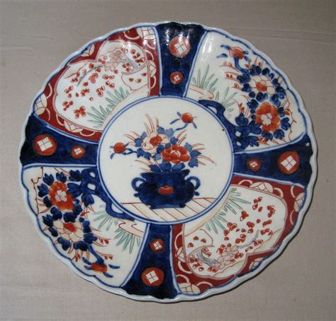 Japanese Imari porcelain Plate from dynastycollections on Ruby Lane