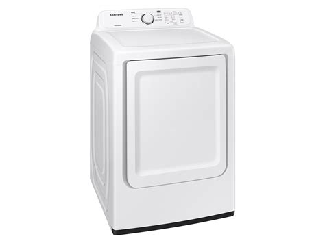 Samsung 7.2 cu. ft. Electric Dryer with Sensor Dry and 8 Drying Cycles ...