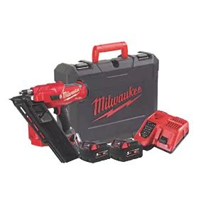 Milwaukee M18FFN-502C 3.3mm 18V 2 x 5.0Ah Li-Ion RedLithium Brushless ...