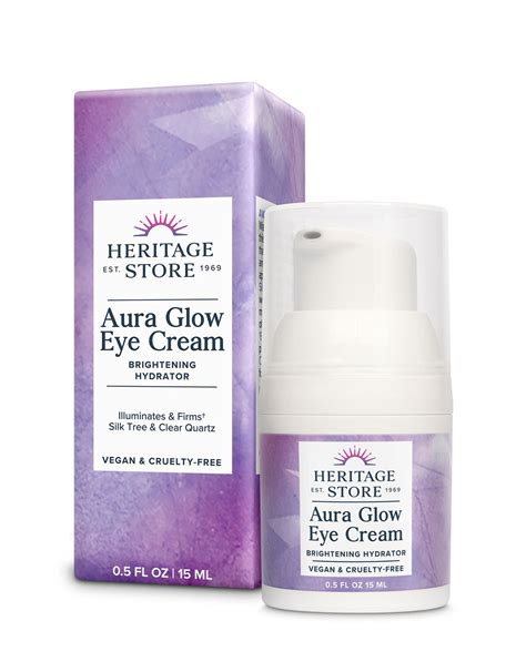 Aura Glow Eye Cream | Brightening Eye Cream | Heritage Store