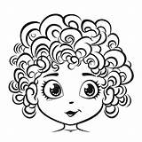 Hair Coloring Colorear Para Haar Cabello Dibujo Cheveux Coloriage  sketch template
