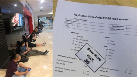 PlayStation 5 Pre-Order Begins In Malaysia: Gamers Line Up As Early As 3AM, Online Stocks Gone ...