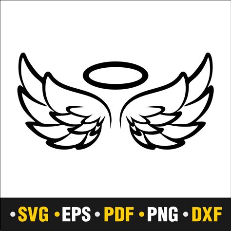 Left Angel Wing Printable Template Free Printable, 46% OFF